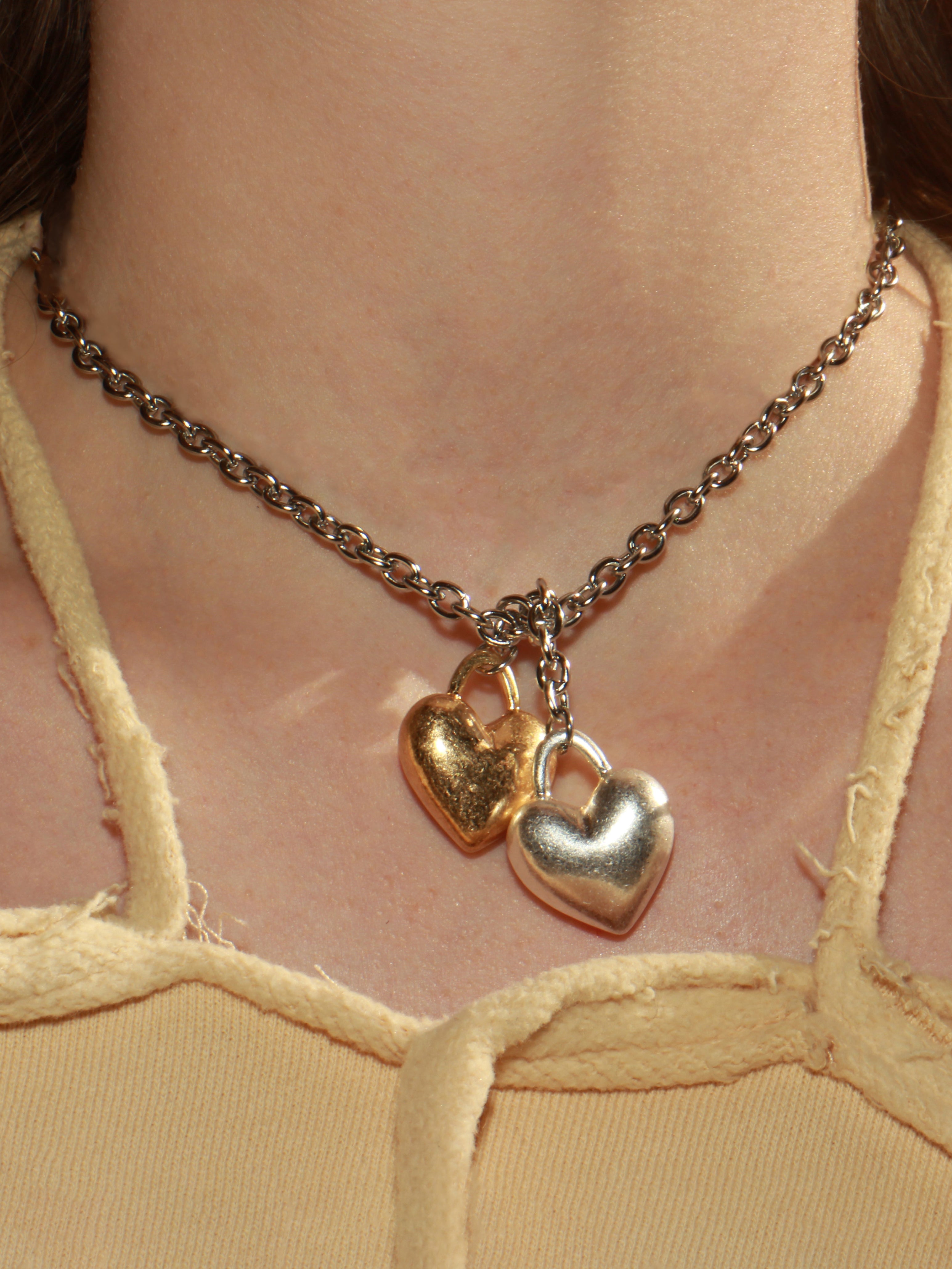 Entangled Hearts Necklace — Marland Backus – Marland Backus