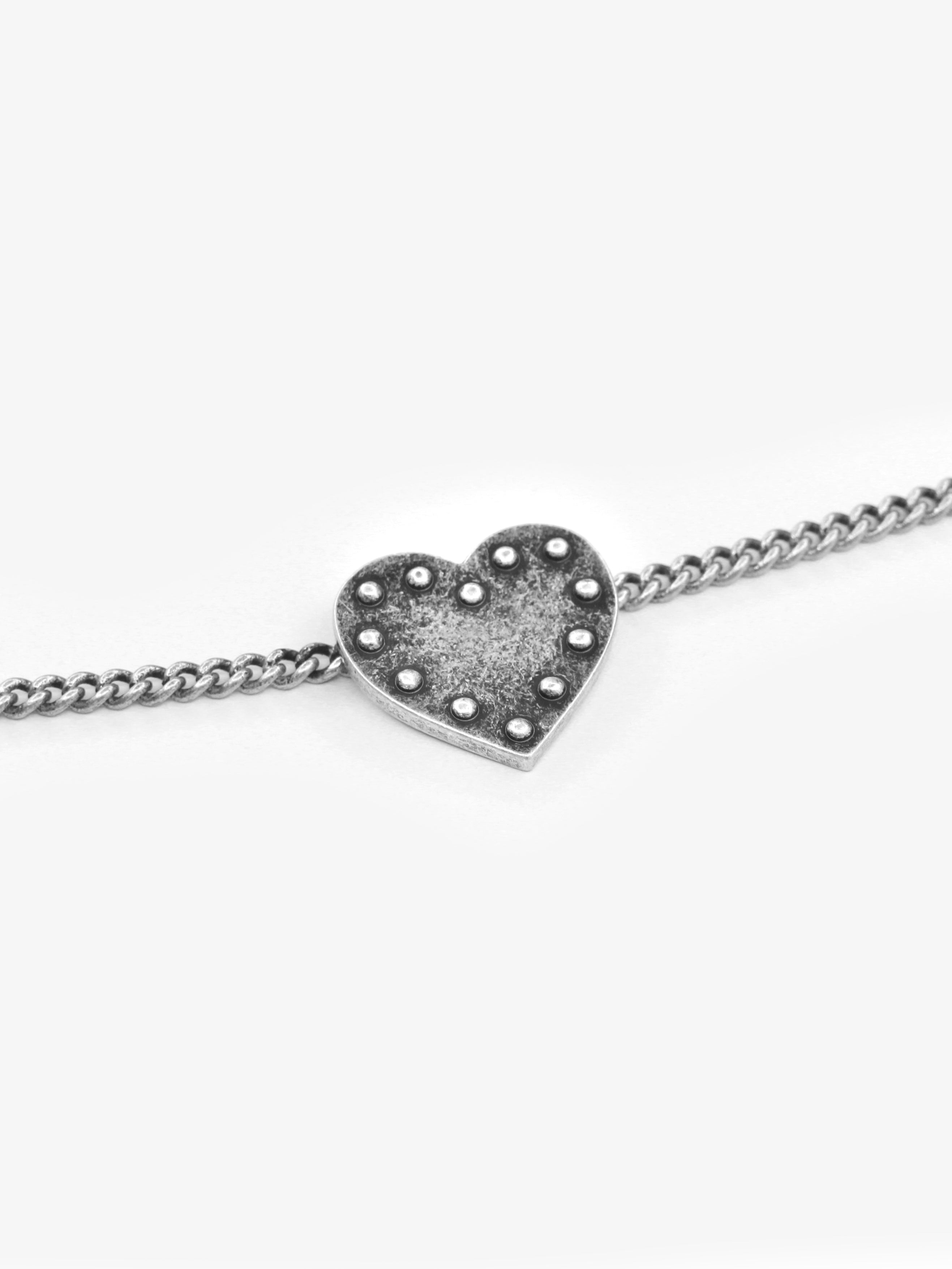 Heavy Metal Heart Necklace