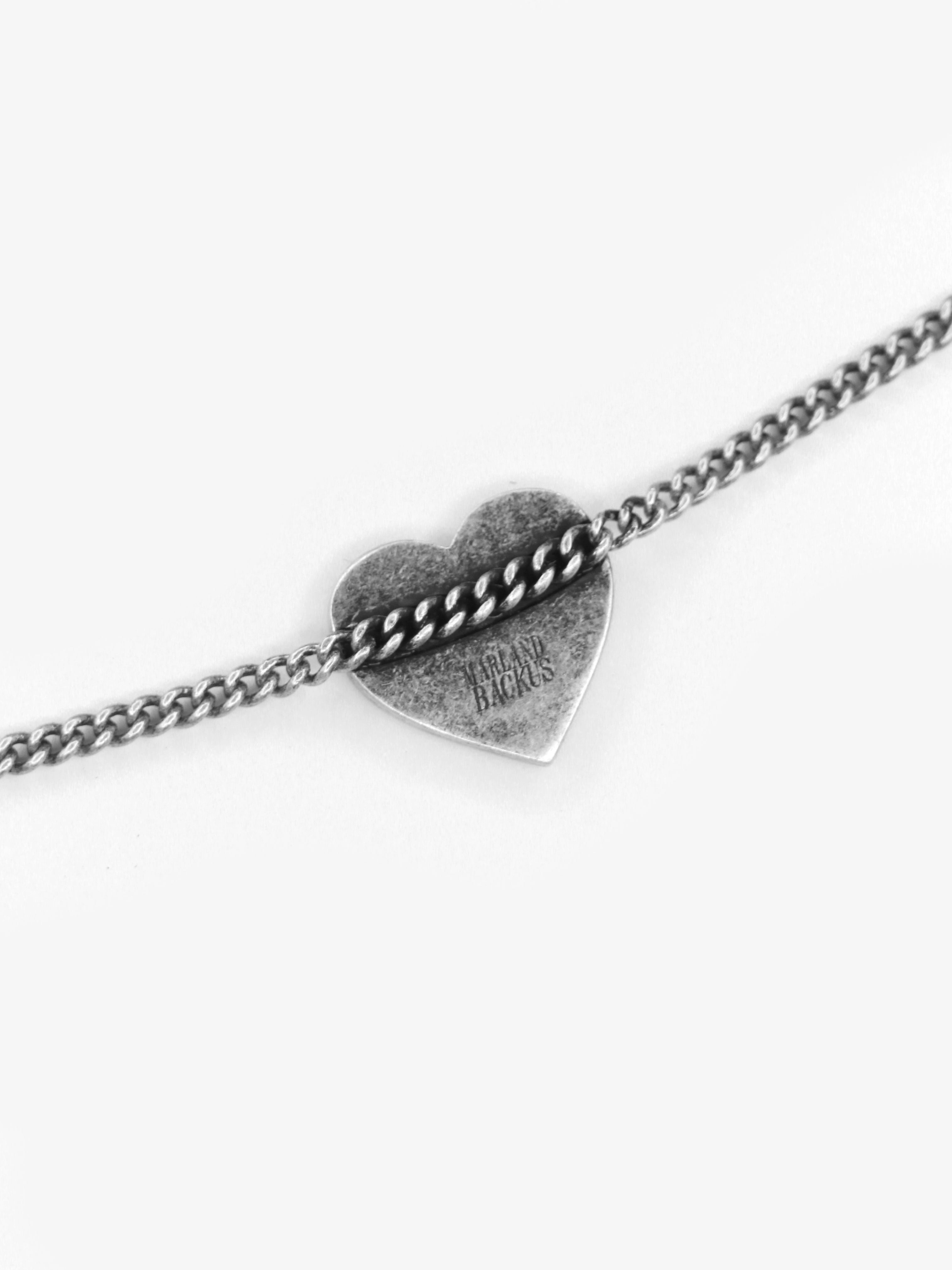 Heavy Metal Heart Necklace
