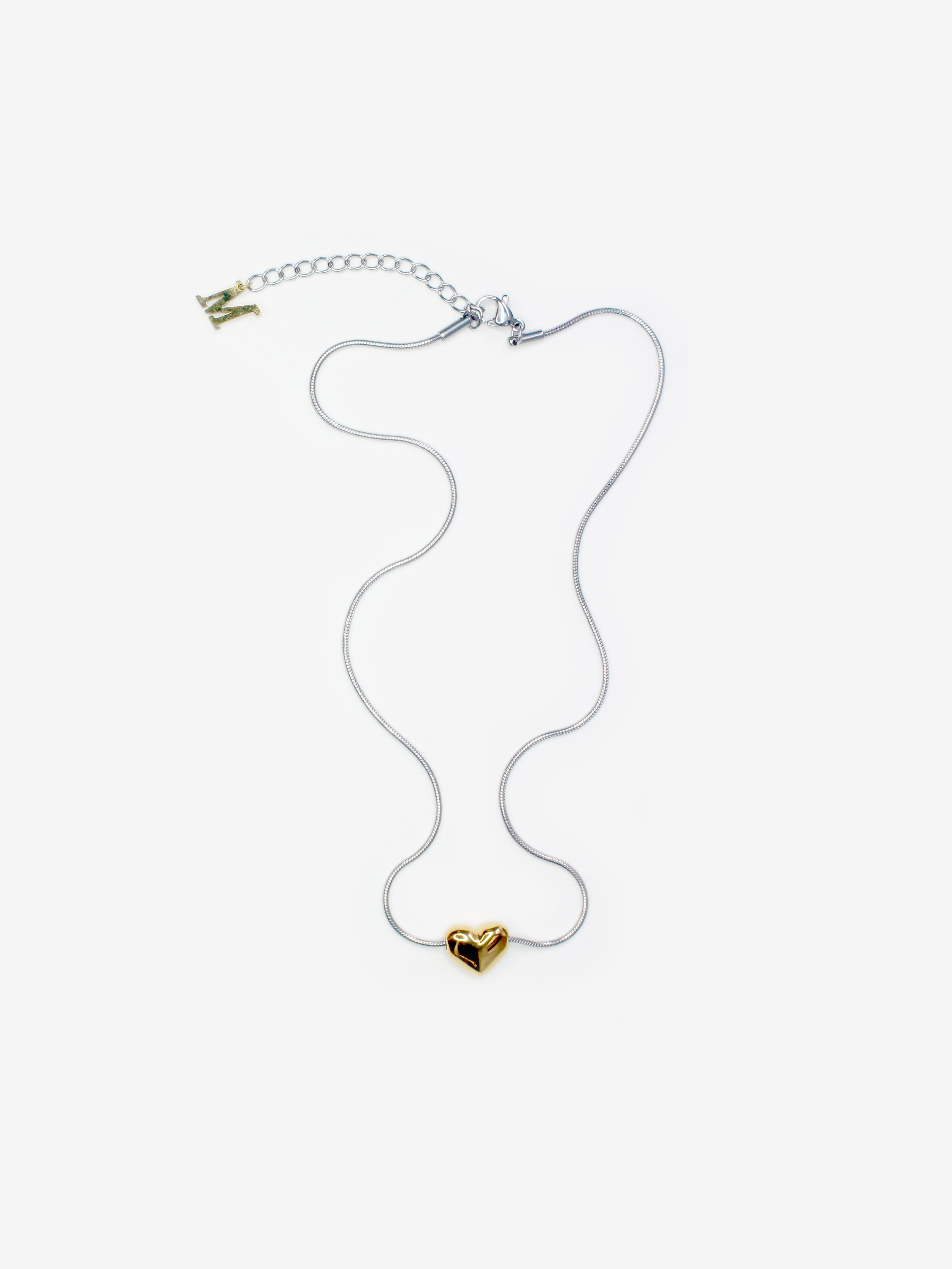 Baby Heart Necklace Gold