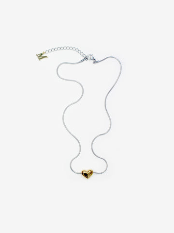 Baby Heart Necklace Gold