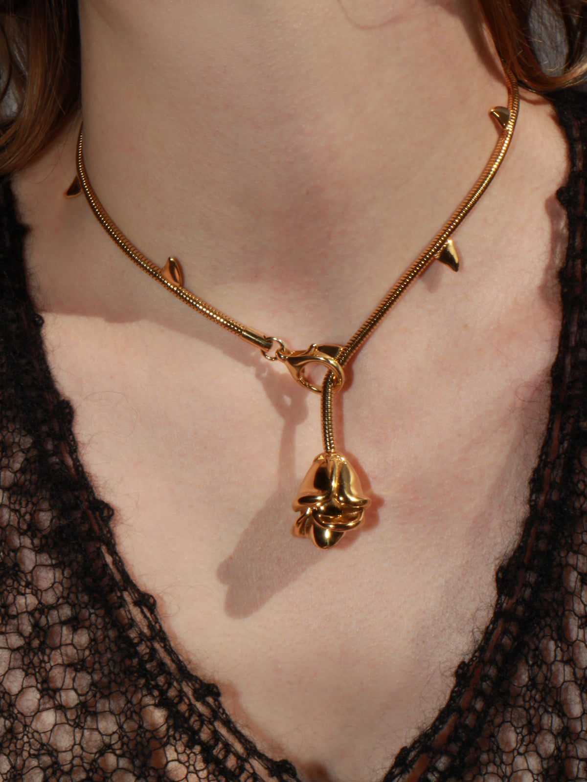 Rosebud Necklace