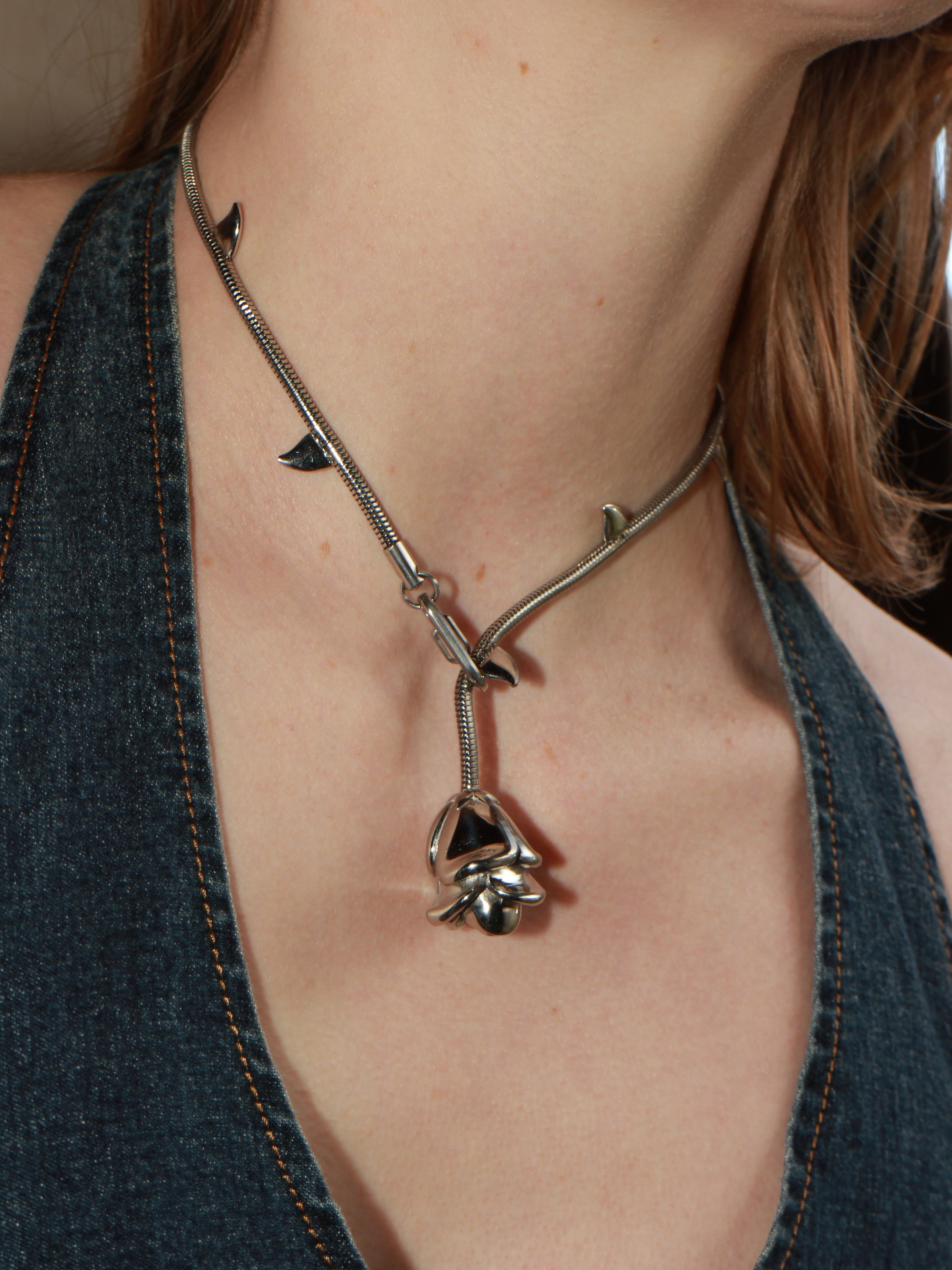 Rosebud Necklace — Marland Backus – Marland Backus