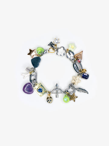 Rosy Charm Bracelet