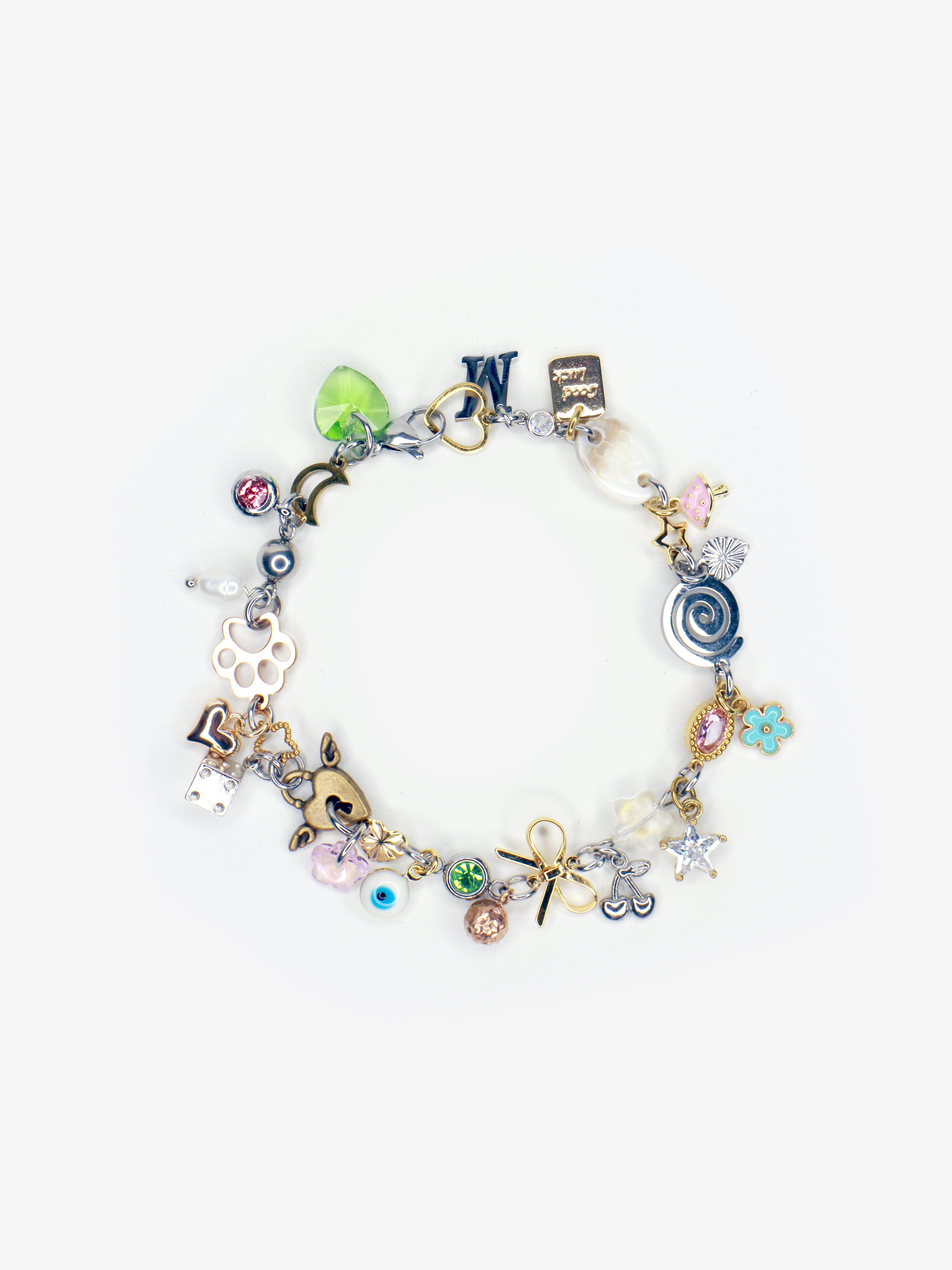 Wispy Charm Bracelet