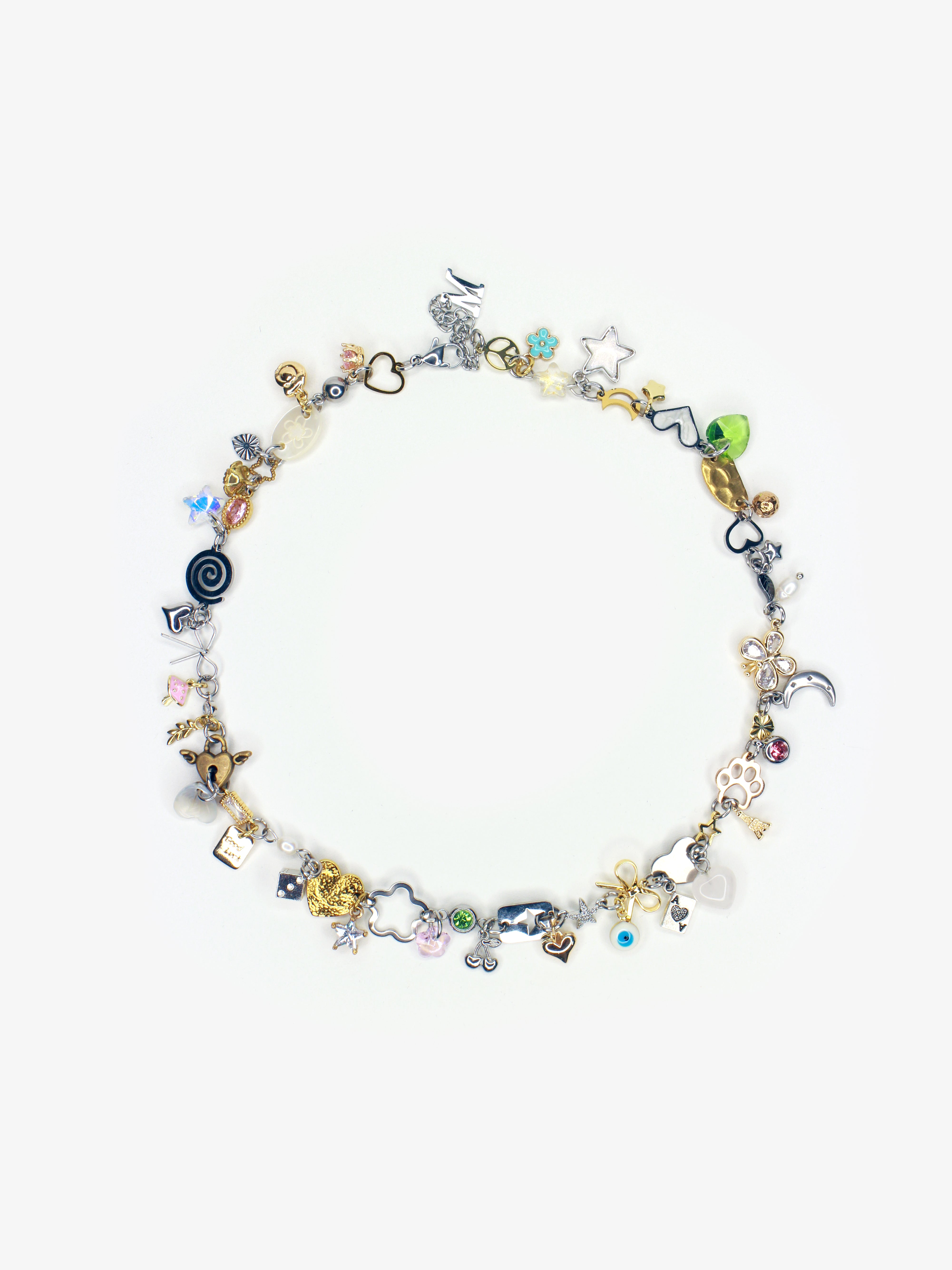 Wispy Charm Necklace