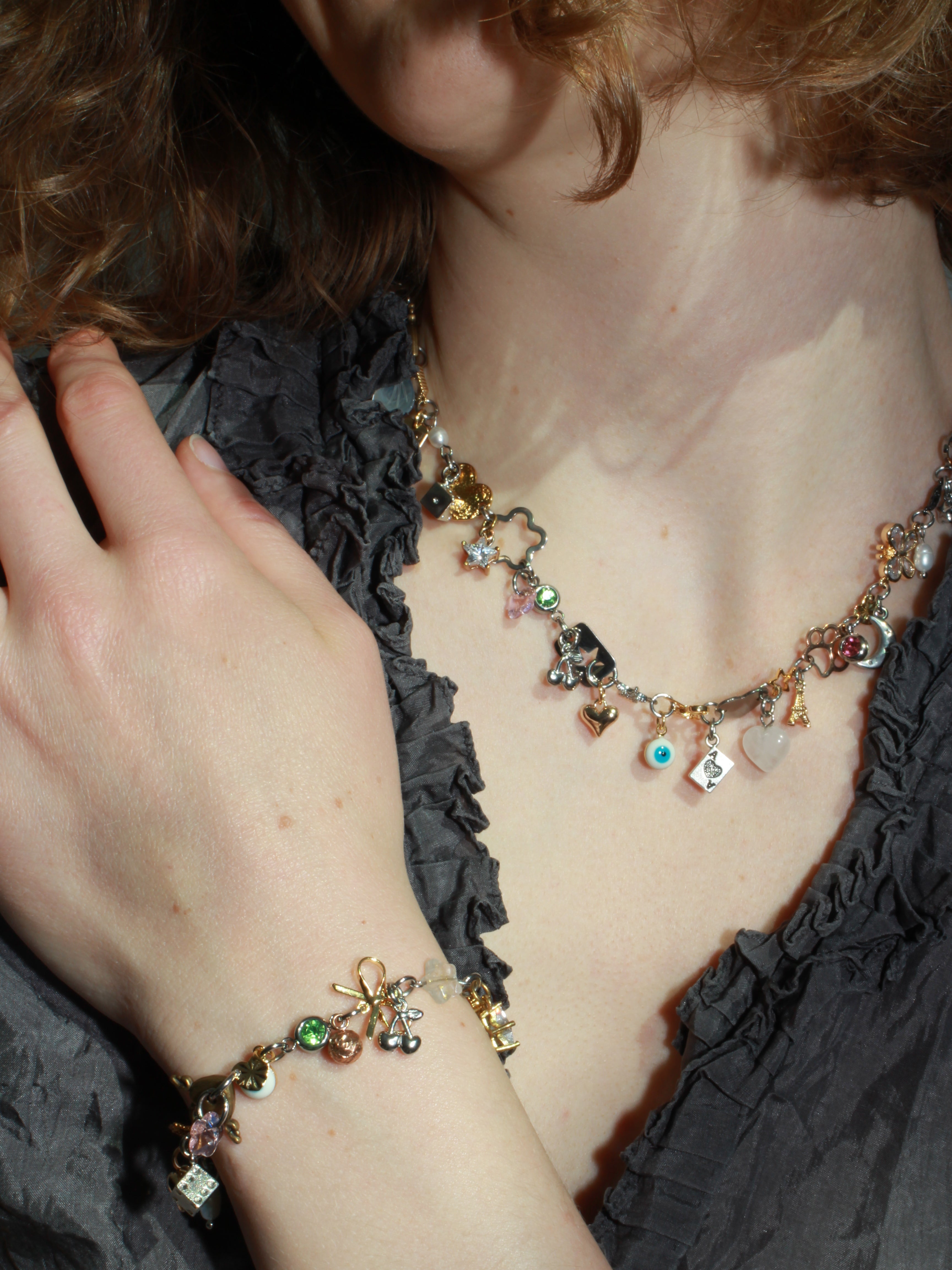 Wispy Charm Bracelet