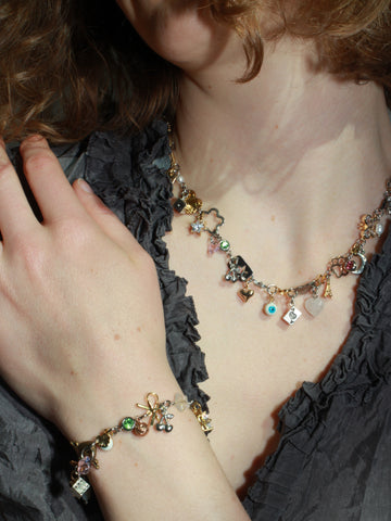 Wispy Charm Bracelet